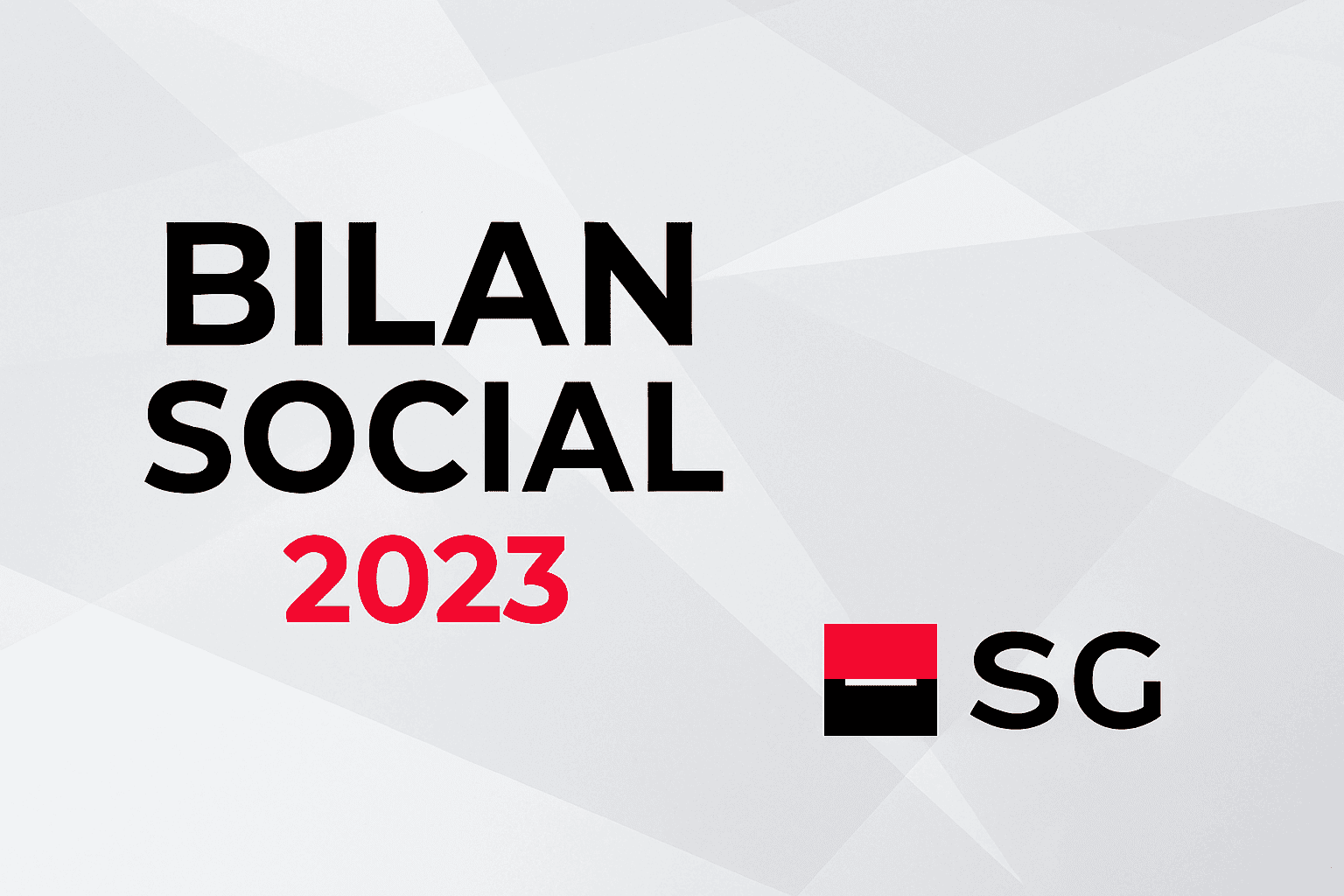 BILAN SOCIAL SG 2023