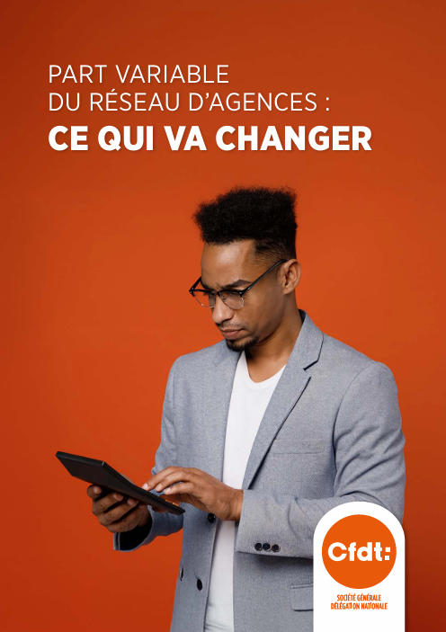 Part variable du r&eacute;seau d&rsquo;agences