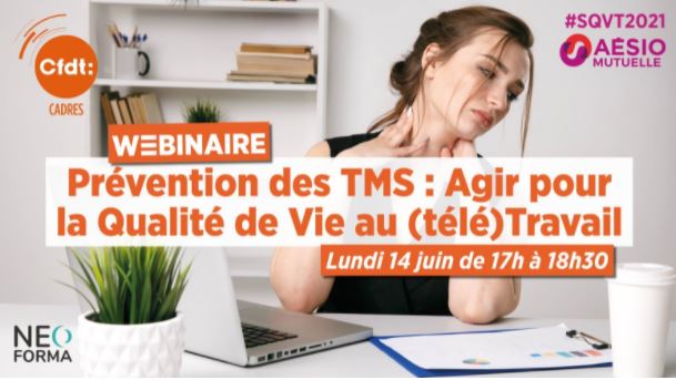 Prévention des TMS : Agir pour la Qualité de Vie au (télé)Travail