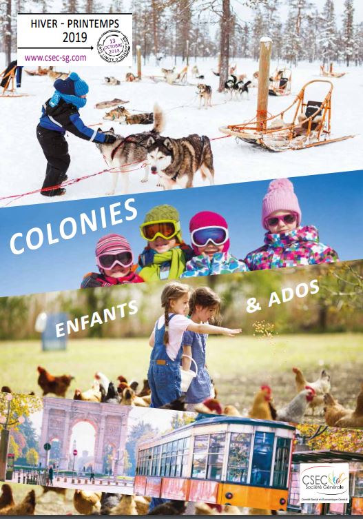 Catalogue CSEC colos Hiver/Printemps  2018-2019