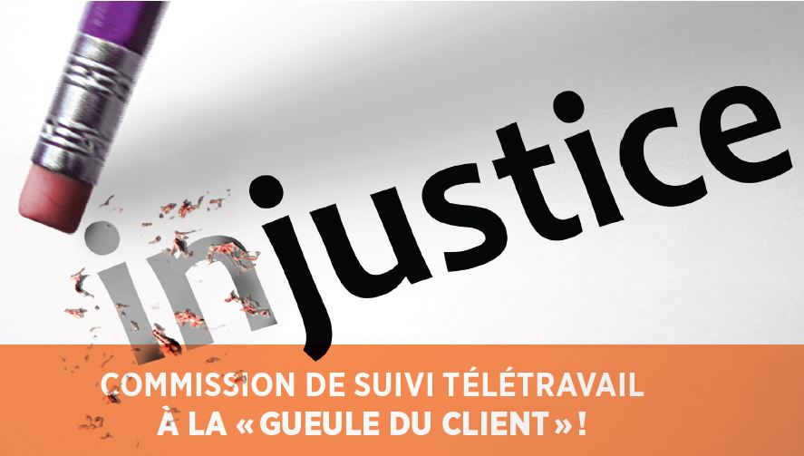 Télétravail à la gueule du client