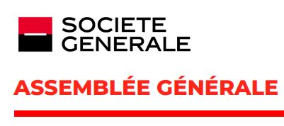 Résultats des votes de l'AG SG