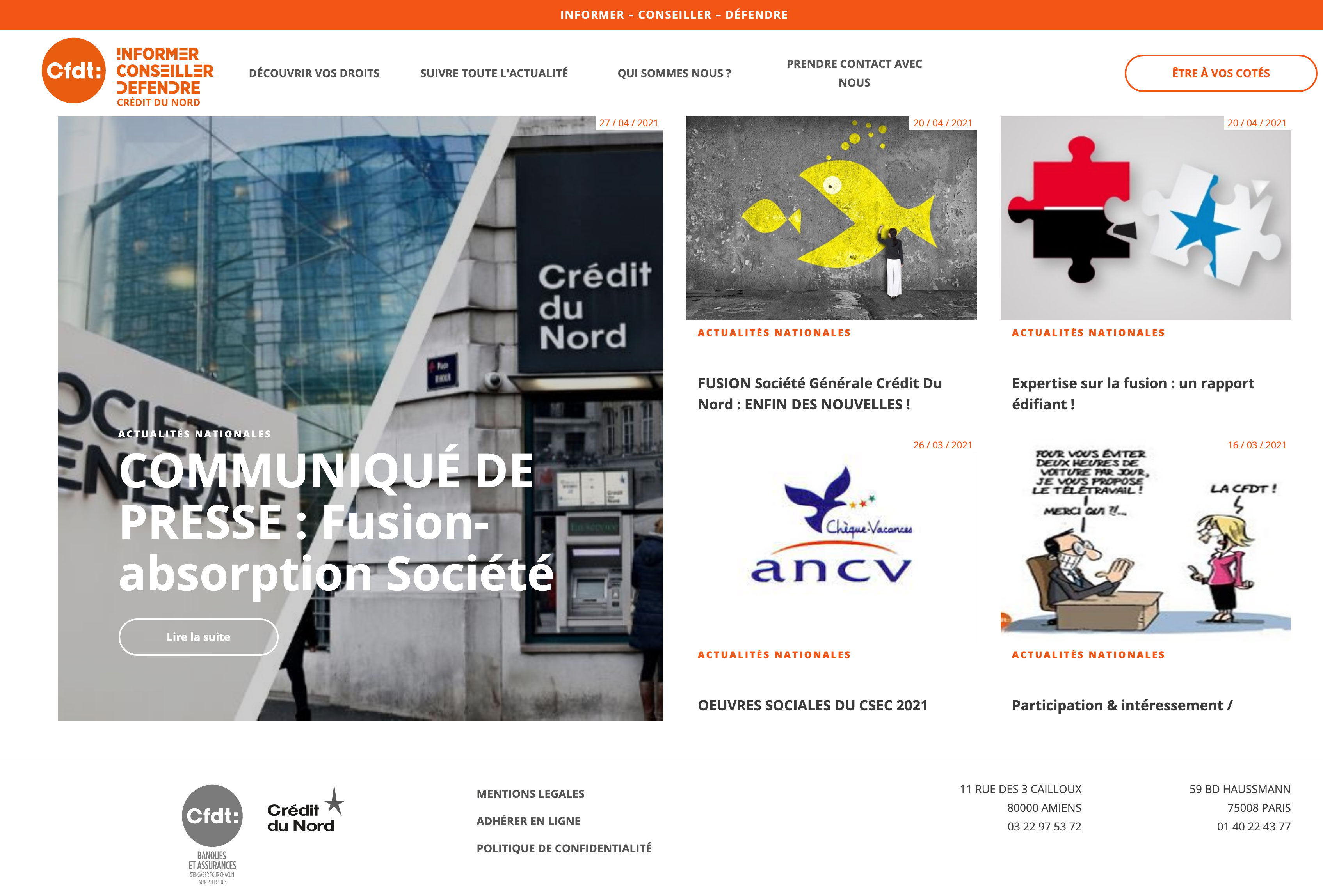 CREDIT DU NORD