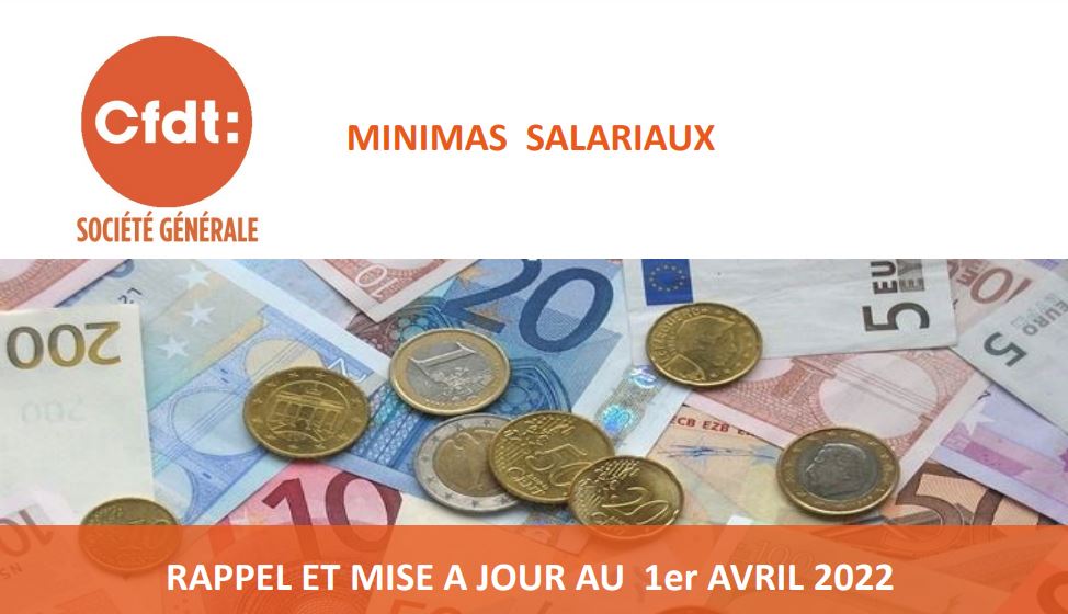 Mise à jour des minimas salariaux