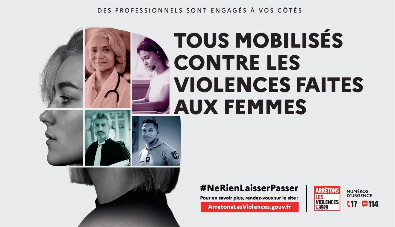 25 novembre :  journée internationale pour l’élimination de la violence à l’égard des femmes