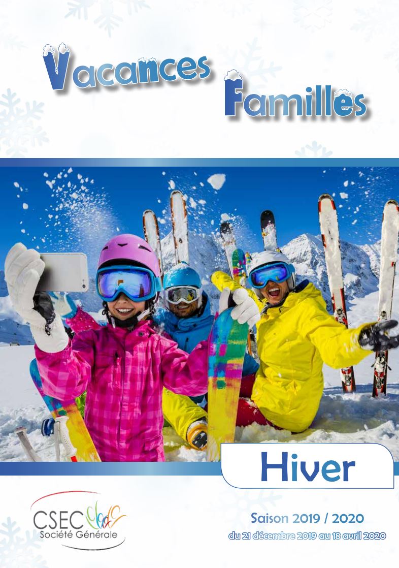 Catalogue CSEC Famille Hiver 2019 / 2020