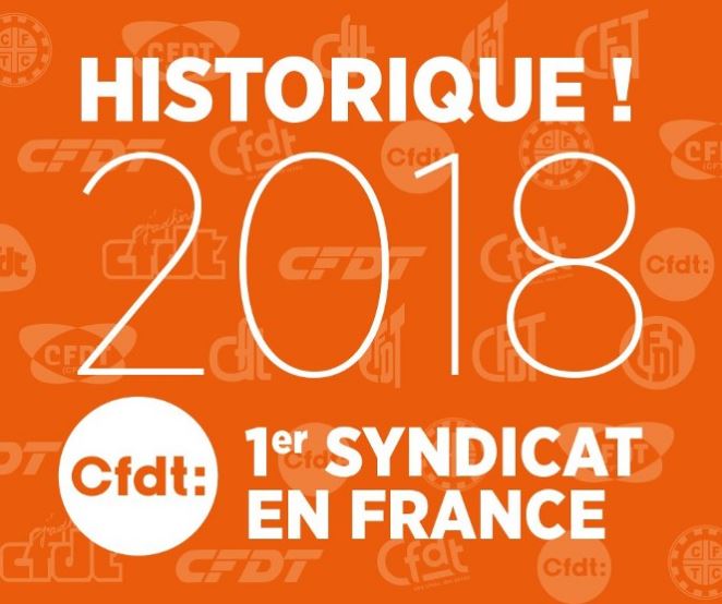 La CFDT est le premier syndicat de France