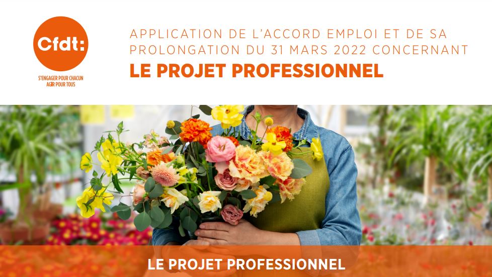 Projet professionnel - Accord emploi